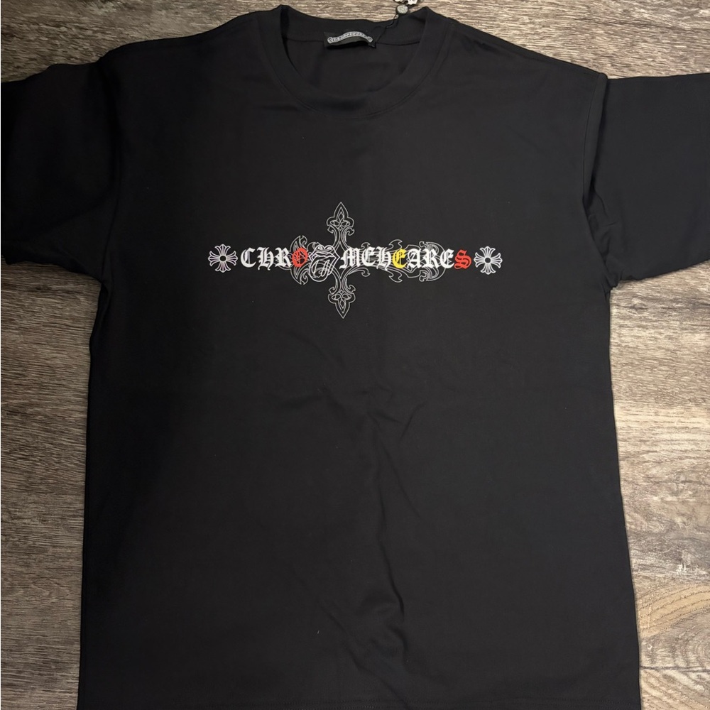 Chrome Hearts Gallery’s Lux Tee Short-Sleeve Cross Logo Tee “Large”